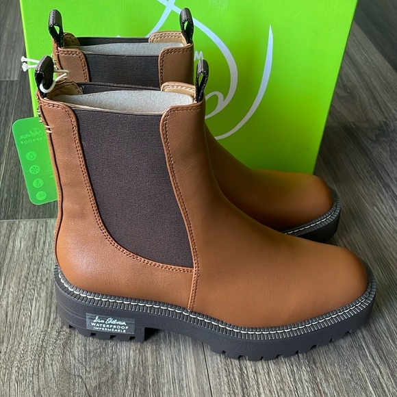 Sam Edelman - Women’s Laguna Chealse Leather Boots - Picture 3 of 12